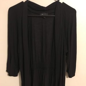 Lightweight quarter sleeve cardigan